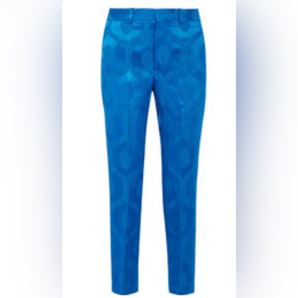 🚨SOLD 🚨
Isabel Marant Vibrant Blue Patterned Pants